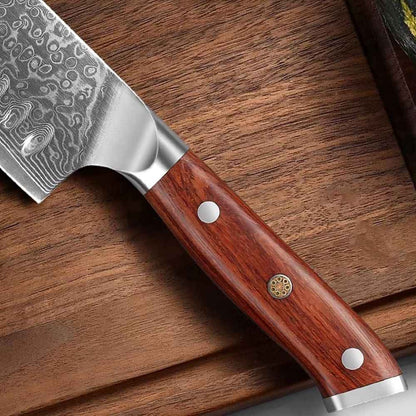 Cuchillo Damasco Japonés Forjado™ – Cuchillo Profesional